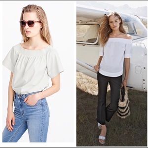 J. Crew off the shoulder top, never been worn
